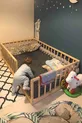 Lit Montessori pour bébé et enfant en bois naturel