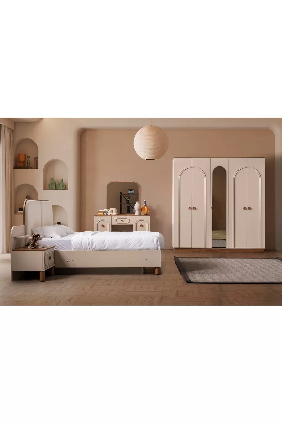 ENSEMBLE DE CHAMBRE À COUCHER LİNA