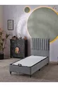 Ezgi Ensemble 3 pièces pour une personne (Sommier + Tête de lit + Matelas) (Lin Gris)
