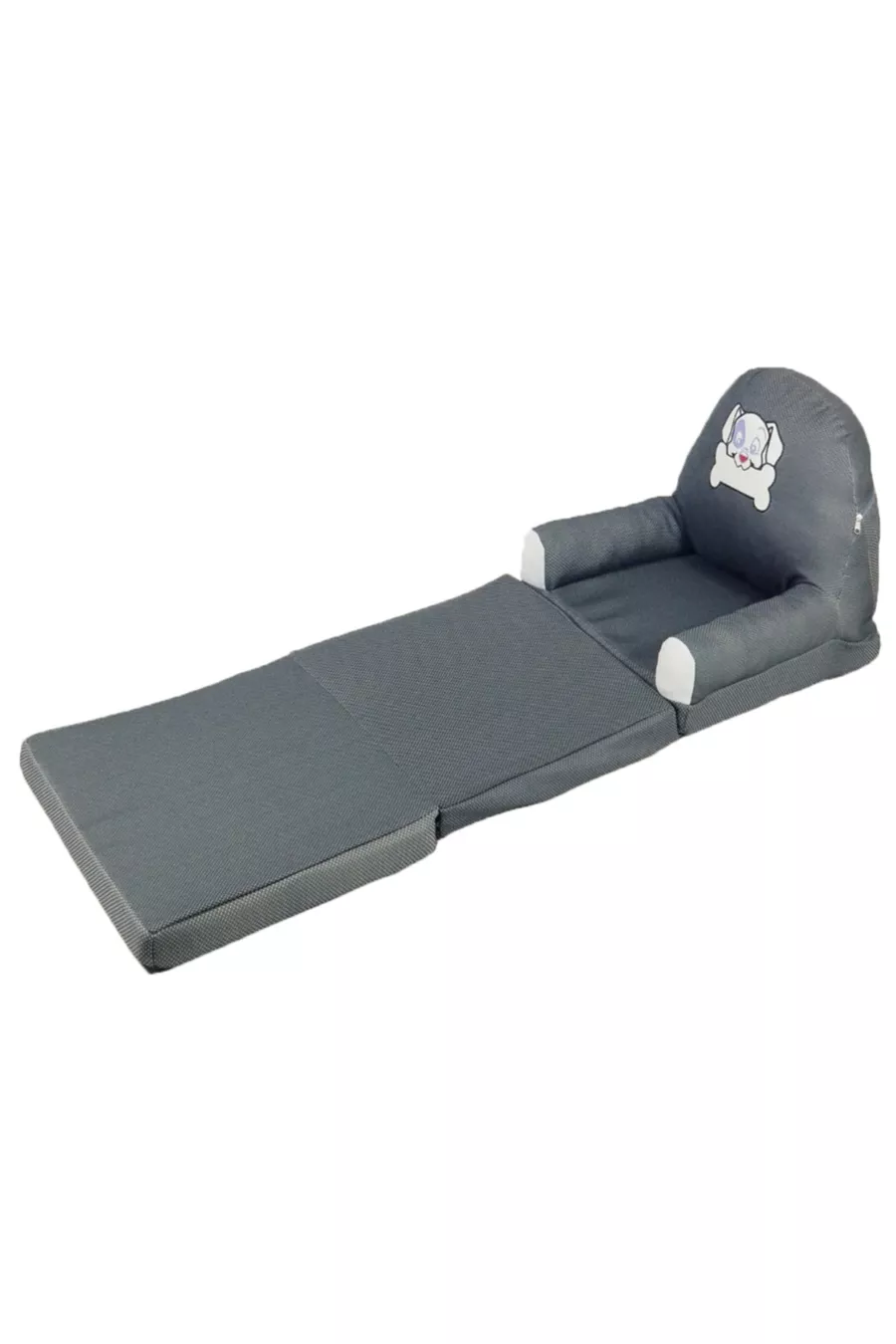 Faltbarer Kinder-Babystuhl Tragbares Bett Grau/Dalmatiner