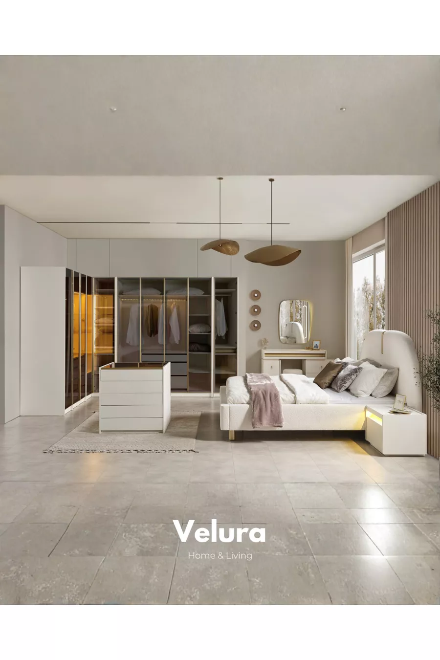 Bern Kapaklı (Kast) Slaapkamer Set