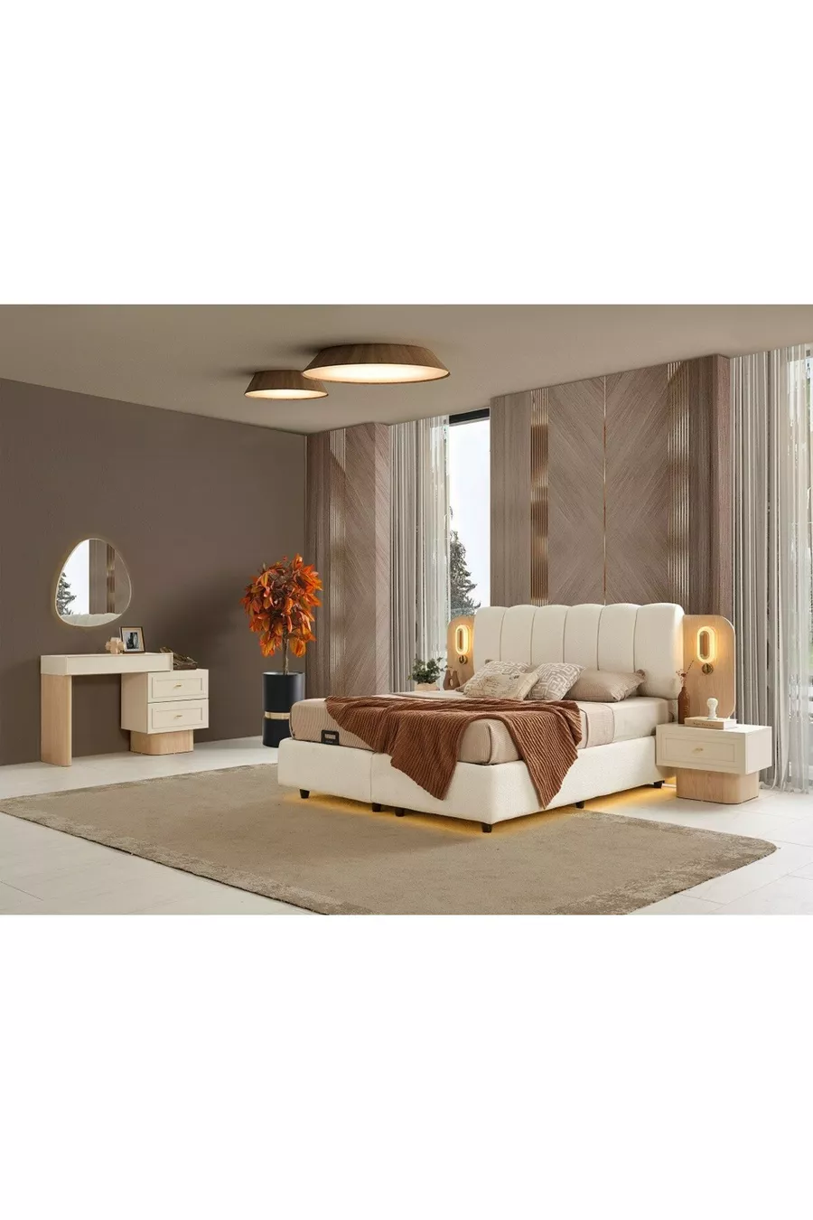 غرفة نوم باشاباهجيه من MDF