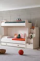 Lit superposé, Lit superposé Zenit Plus avec lits pour enfants et 2 matelas confort