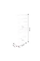 % MDF - XL Mono 9 Mand Lade Kast