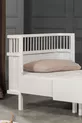 Berceau en MDF, Berceau Trend Grandissant - Blanc 1 Matelas Comfort