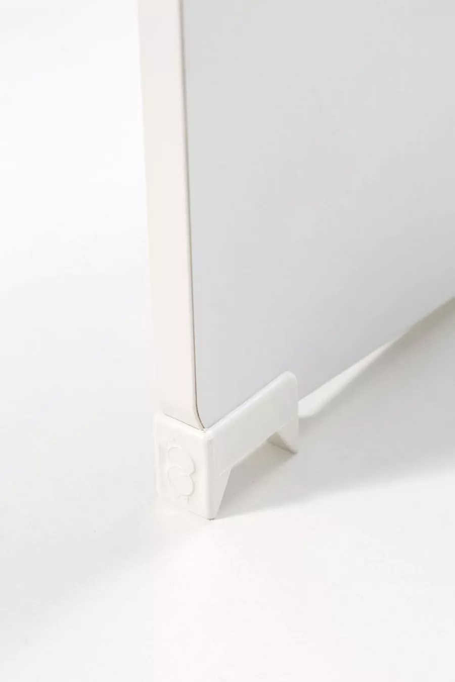 Schommelende en Vaste Babywieg bij Moeder - Babybed - Parkbed - Wit - Cm - 