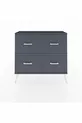 Commode Arges 4 tiroirs Pin-Anthracite
