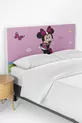 Pink Mickey Mouse Patterned Bed Base Headboard Cover