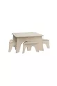 - Square Kids Table Set Organic, Paintable, Portable, Special Design