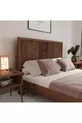 Tête unique en bois couleur noyer modèle Alaz (VERTICALE)