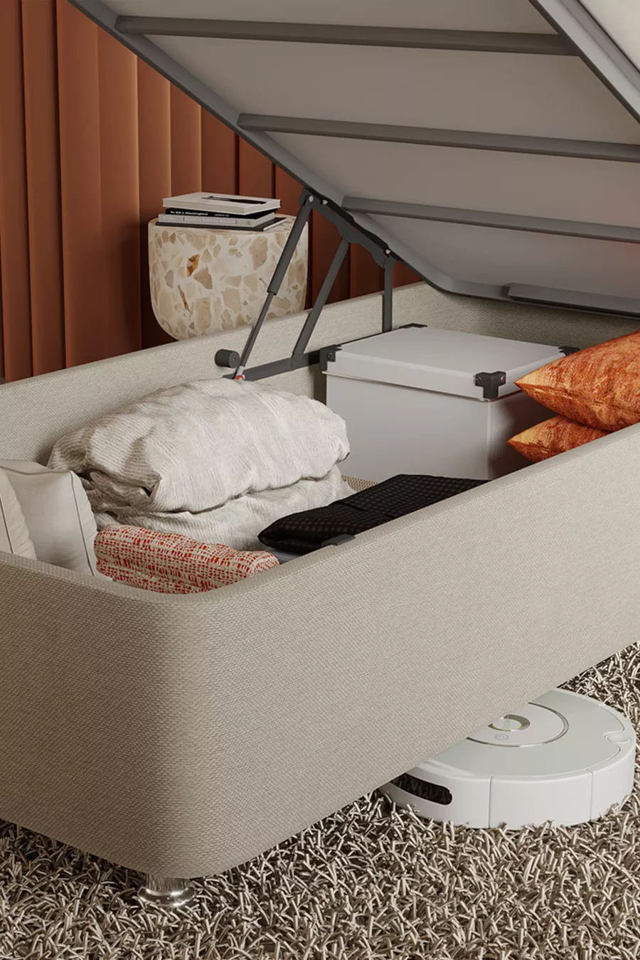Set de lit simple Odessa cm (sommier, tête de lit, matelas)