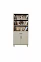 Commode et bibliothèque Alin avec portes | Qualité MDF de première classe | Portes REHAU | Avec portes