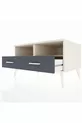 Kronos Dresser with 2 Shelves and 2 Drawers Moonstone-Pine/Anthracite