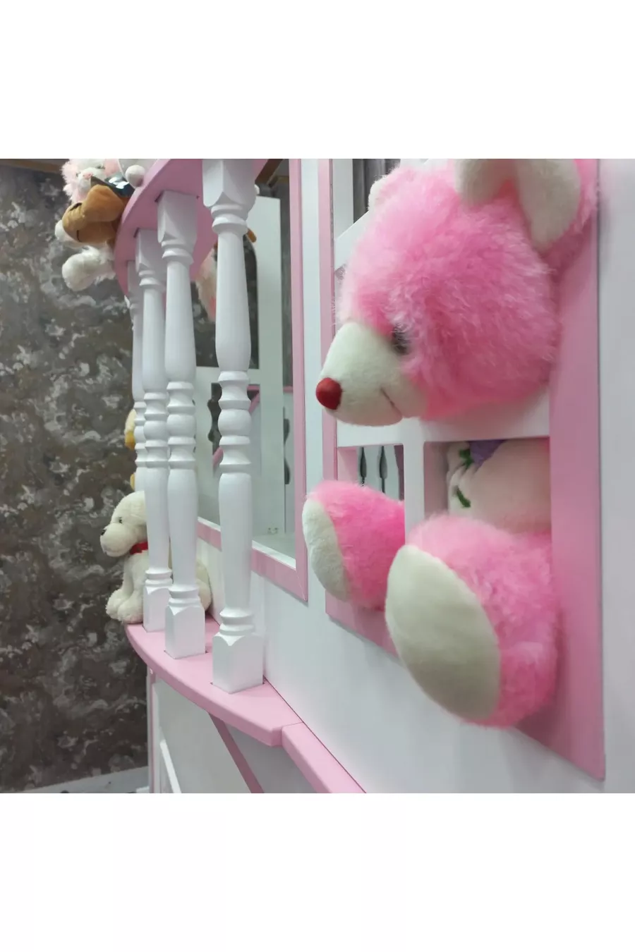 Princess Bunk Bed with Balcony