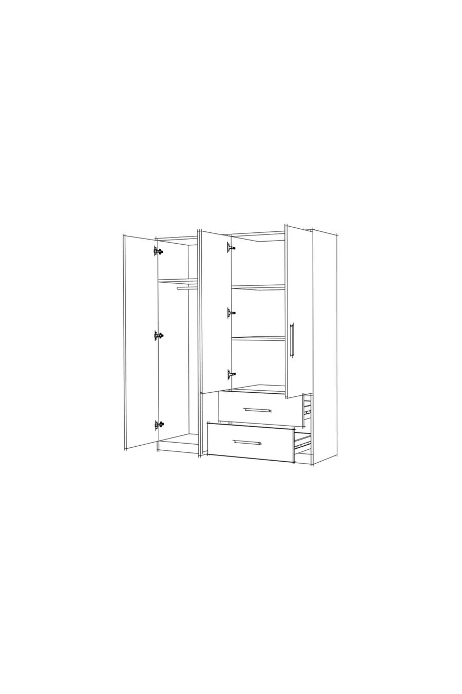 ENSEMBLE DE CHAMBRE JEUNE ZİTA MAXI, 4 PORTES