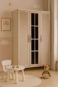Armoire à 3 portes | % MDF | Portes REHAU | Pieds en bois | Fonctionnelle et élégante