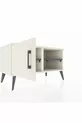 Commode Hyperion à 2 étagères avec une porte Ardoise-Ardoise/Anthracite