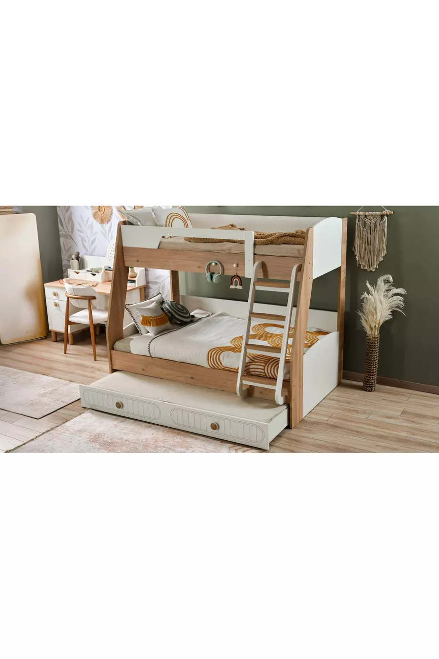 Bohemlife Bunk Bed Bottom and Top (Including Bottom Bed)