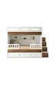 Letto a castello Berlin / % MDF / 2 letti a molle in bambù / 2 set di biancheria da letto in omaggio
