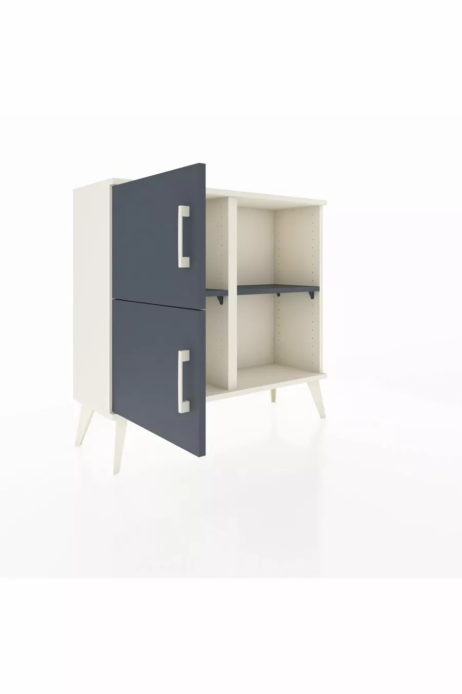 Arges Dresser 2 Shelves 2 Doors Moonstone-Anthracite