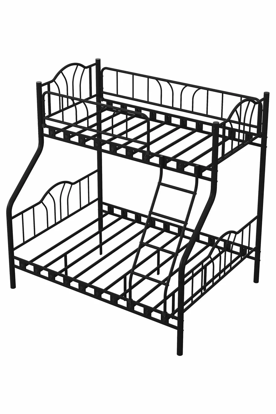 Imaj Lits superposés métalliques triple pour parents 3 personnes &