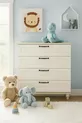 Pera MDF Kommode mit Schubladen | Rehau beschichtete Schubladen | Mit Buchenholzbeinen | Hochwertiges Design