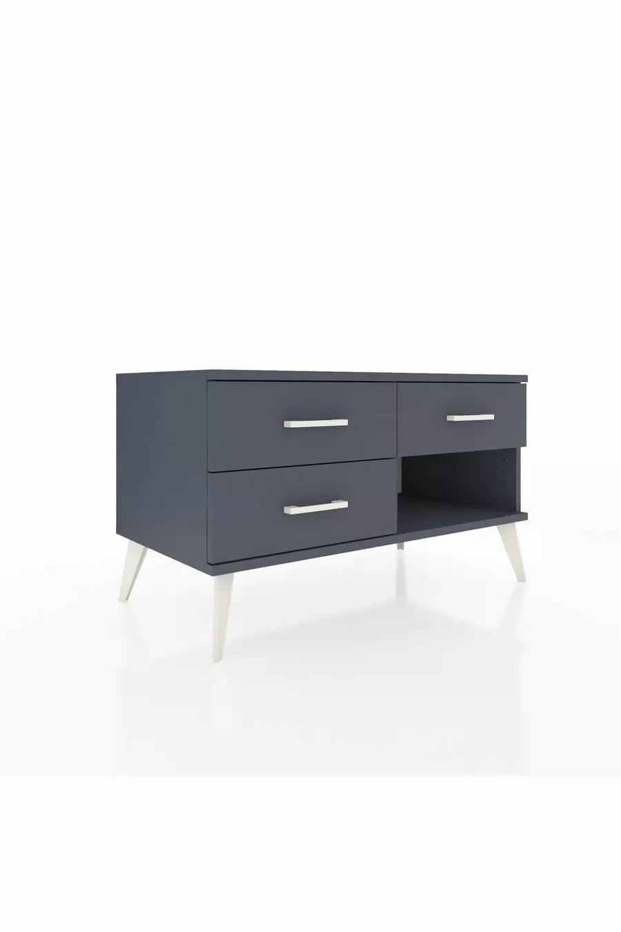 Hyperion Dresser 3 Drawers Anthracite-Anthracite