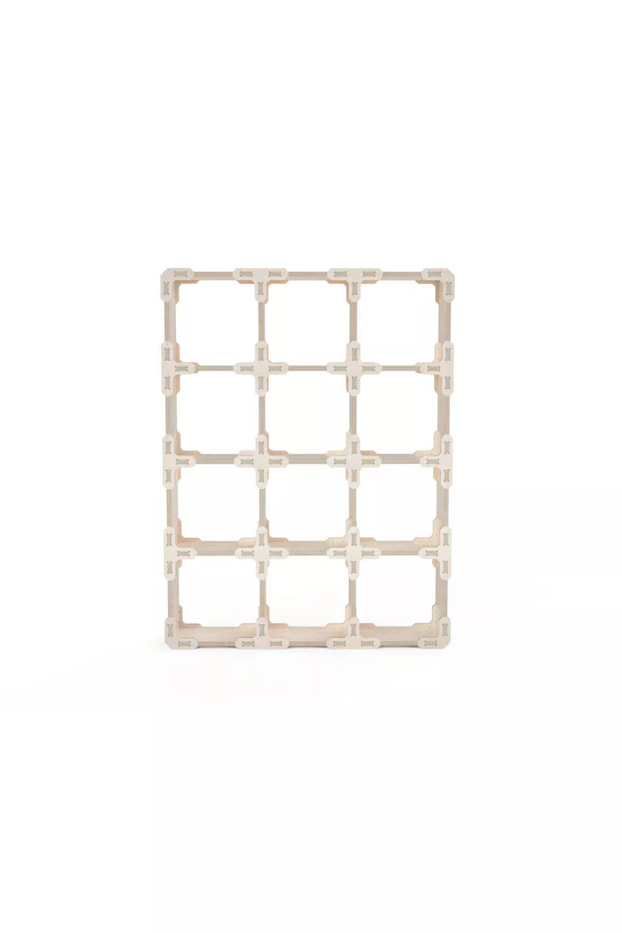 - Kubusplank (Honingraat) Natuurlijke Houten Montessori Wandplank
