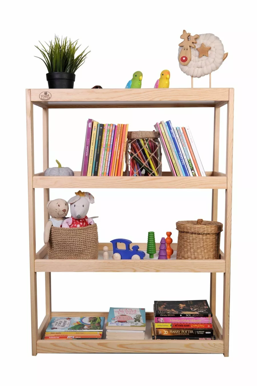 Armoire multifonctionnelle Montessori en bois