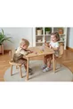 Table d'activité Safir Chêne Naturel avec 2 Chaises Ensemble Table et Chaises pour Enfants