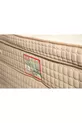 Lit coffre en daim beige