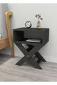 X-Poot Nachtkastje met Tijdschriftenhouder Nachtkastje Bijzettafel Voor Bed