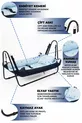 Jupiter Baby Hangmat Marineblauw