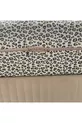 Housse de lit Flora avec fermeture éclair, protège-matelas & matelas, fermeture éclair sur 3 côtés