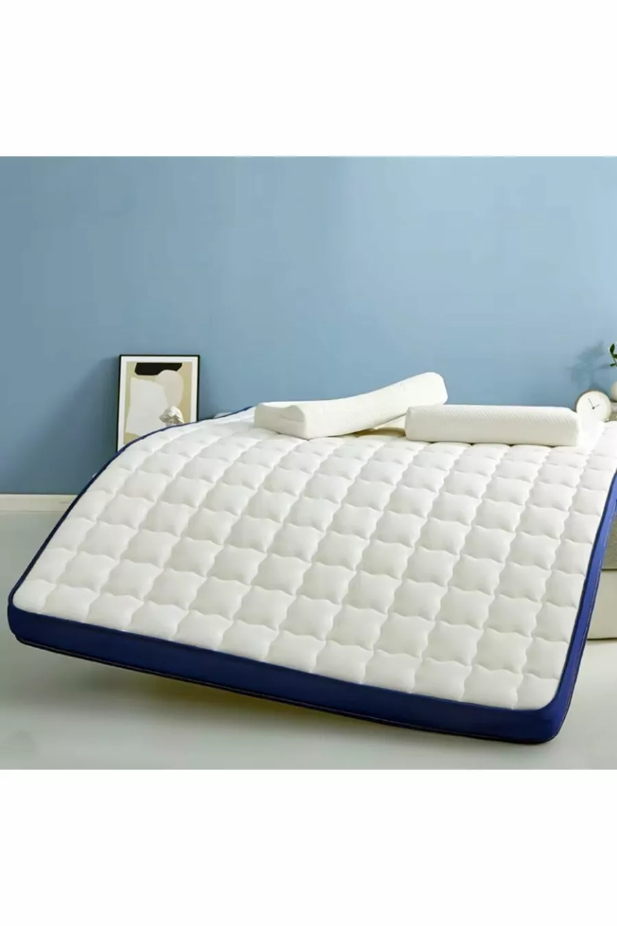 Full Orthopedic Double Bed Floor Mattress Foldable Functional  cm