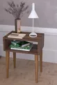 Table de chevet rétro - noyer