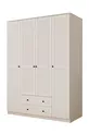 Armoire Diva Country 4 portes 2 tiroirs