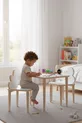Ensemble table et chaises pour enfants de 2 à 5 ans - Table de jeu et d'activités avec surface effaçable