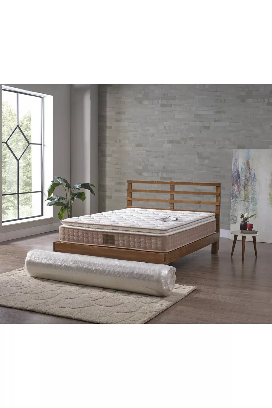 Matelas Confort Ultra Plein Orthopédique avec Coussin