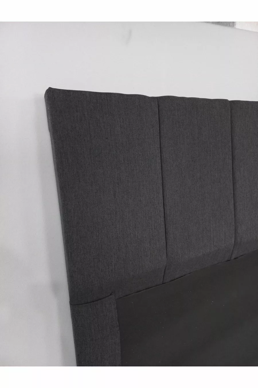 Bed Base Headboard Split-Linen Anthracite