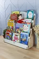 Bibliothèque en bois pour chambre d'enfant Lucky Montessori à 4 étagères