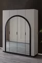 Armoire, Armoire à 4 portes avec miroir Hira Kumtaşı