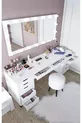 Ensemble de coiffeuse Duru (miroir non compris) - Cm