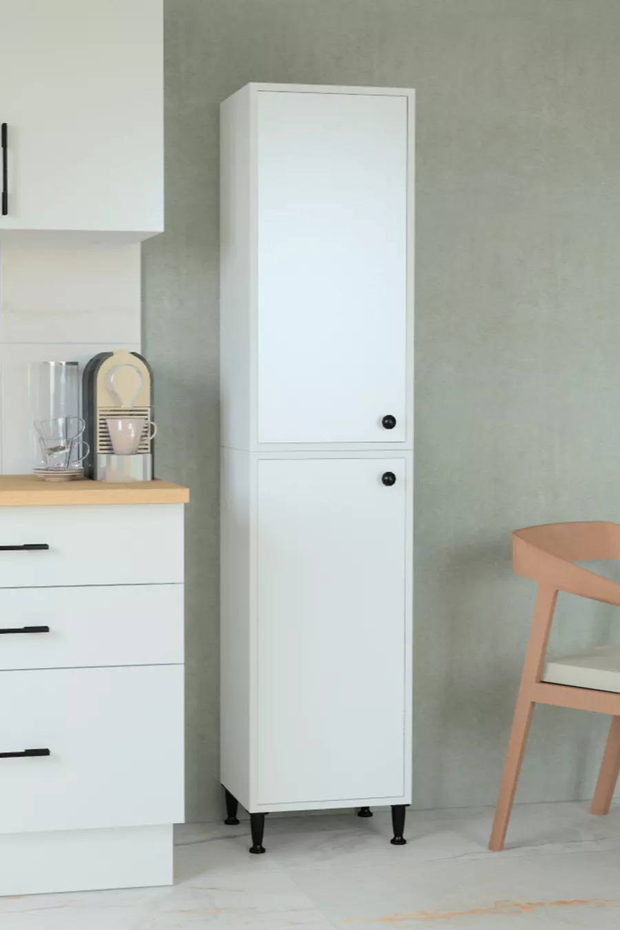 Armoire avec étagères de conte de fées