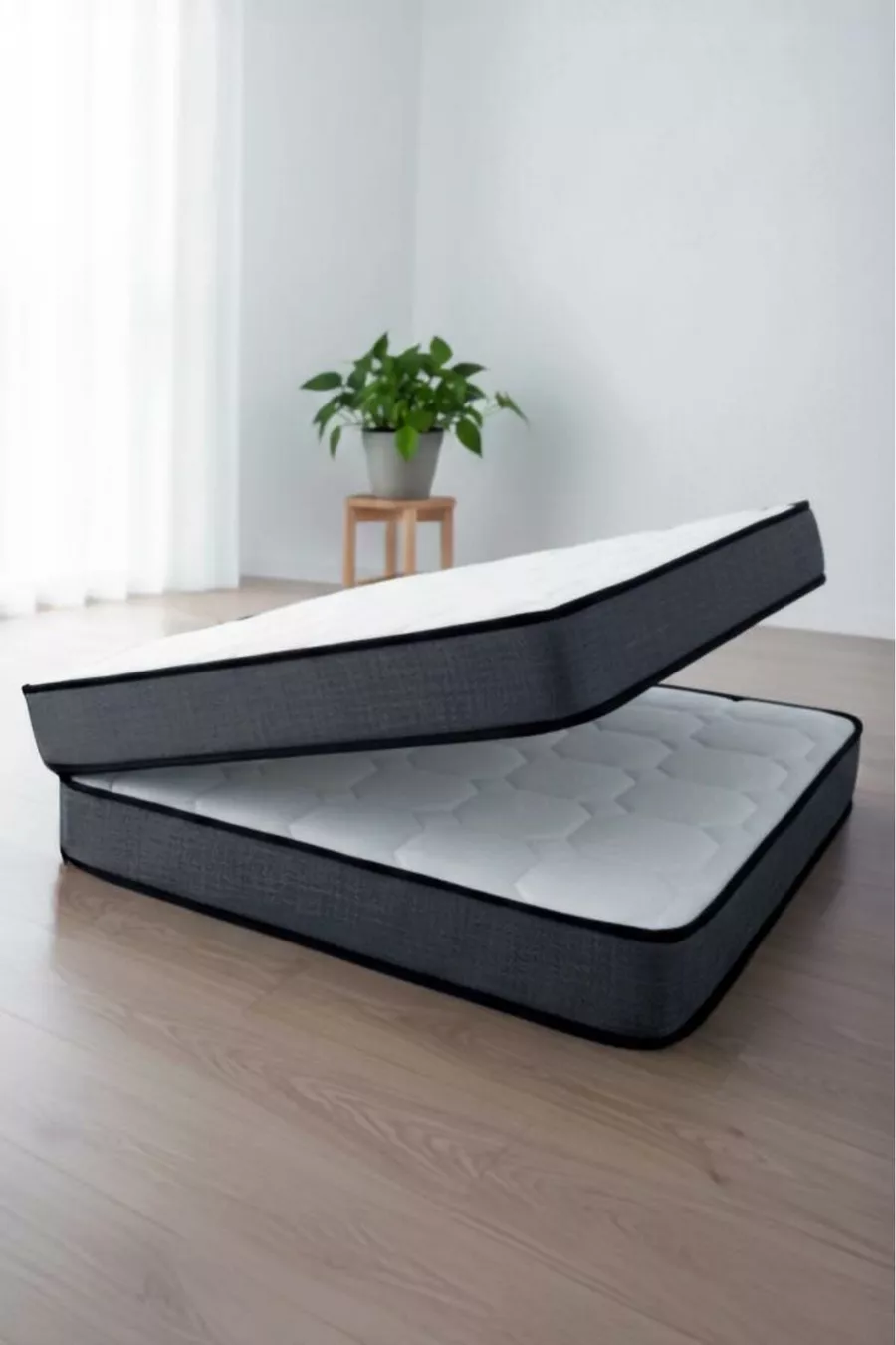 Lit pliant BONBON – Mousse orthopédique ferme, lit pliable au sol, matelas de sol