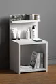 Étagère de chevet Armoire de salon de bureau Blanche **