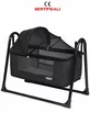 Berceau portable en filet de lin luxueux, lavable, qui se balance, lit de bébé à côté de la mère, berceau panier, hamac pour bébé