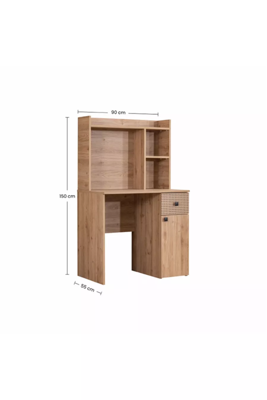 RUSTIKALES 3-TEILIGES KOMPLEXES ETAGENBETT-SET