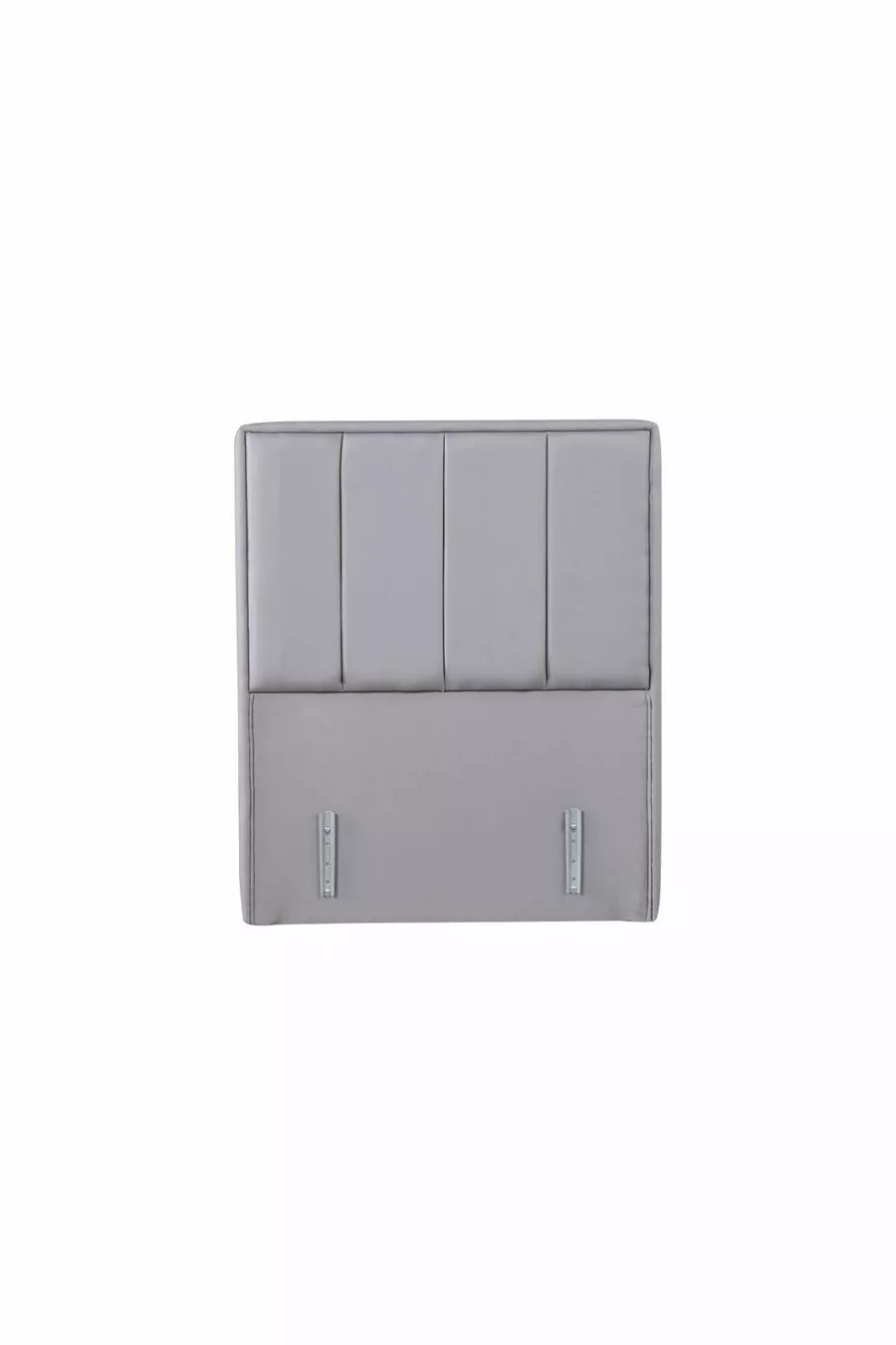 Gold Therapy Storage Base and Headboard Set Gray (BED NOT INCLUDED)