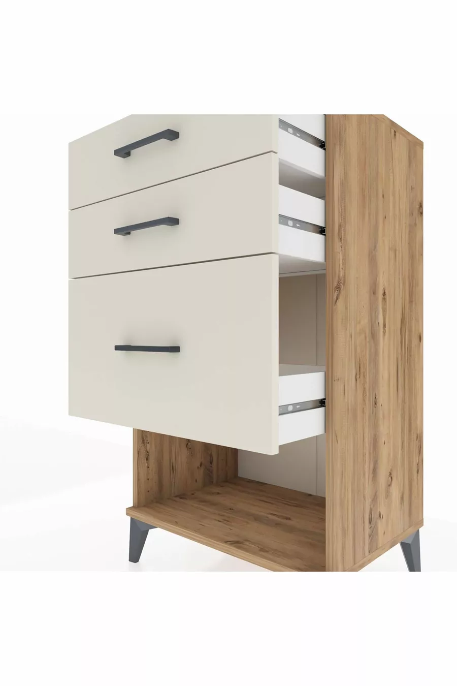 Commode Hyperion 3 tiroirs Pin-Stromboli